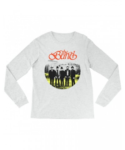 The Band Heather Long Sleeve Shirt | Group Photo Landscape Design Shirt $10.48 Shirts