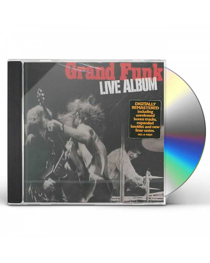 Grand Funk Railroad Live CD $6.27 CD