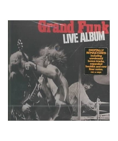 Grand Funk Railroad Live CD $6.27 CD