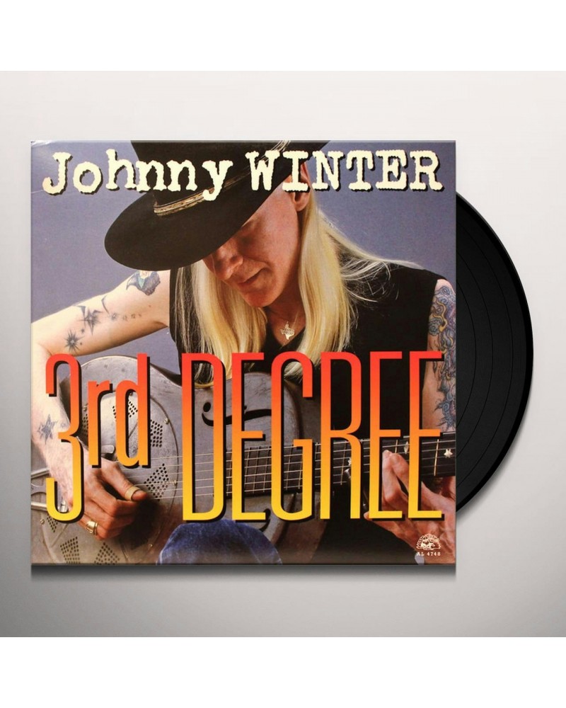 Johnny Winter 3RD DEGREE (140G) Vinyl Record $10.15 Vinyl