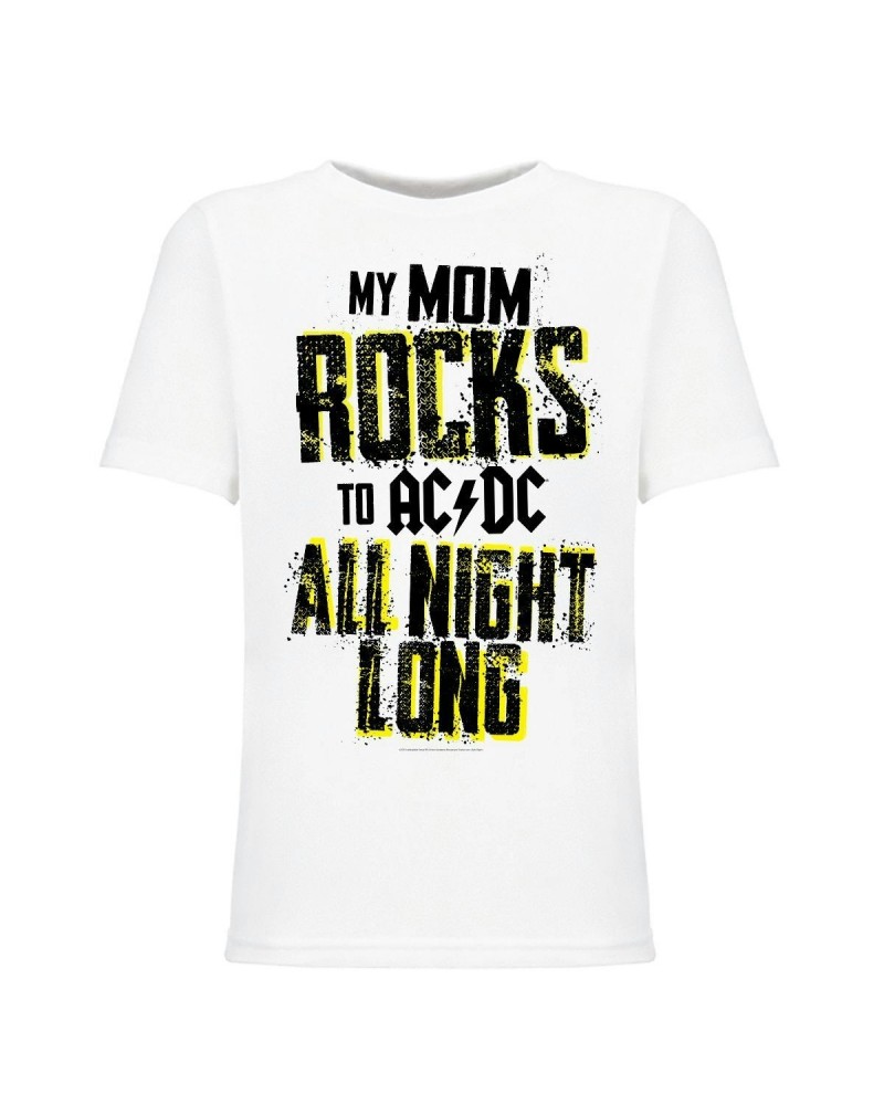 AC/DC Mom Rocks All Night Long Youth Tee $8.74 Kids