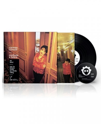 Carmen Consoli CONFUSA E FELICE: 25TH ANNIVERSARY Vinyl Record $17.20 Vinyl