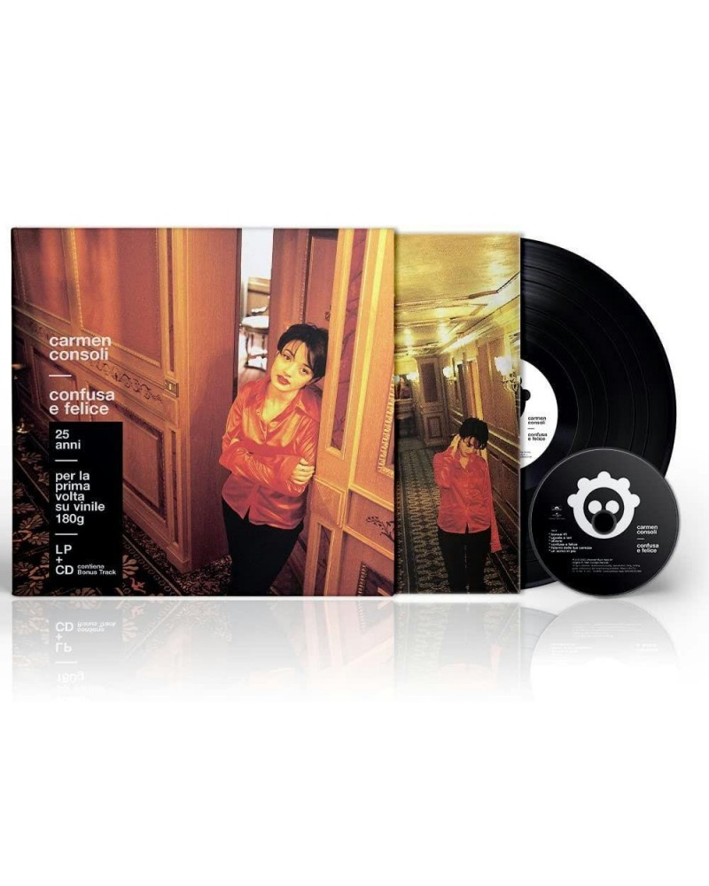 Carmen Consoli CONFUSA E FELICE: 25TH ANNIVERSARY Vinyl Record $17.20 Vinyl