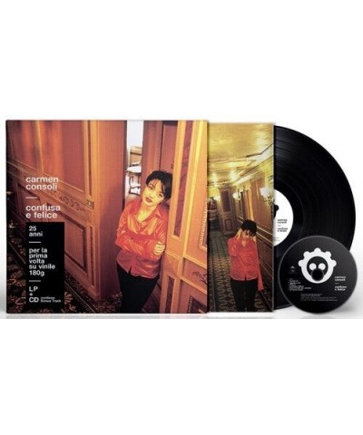 Carmen Consoli CONFUSA E FELICE: 25TH ANNIVERSARY Vinyl Record $17.20 Vinyl