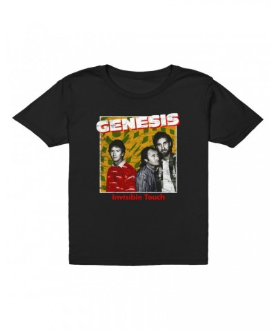 Genesis Kids T-Shirt | Invisible Touch Throwback Poster Distressed Kids T-Shirt $11.48 Kids