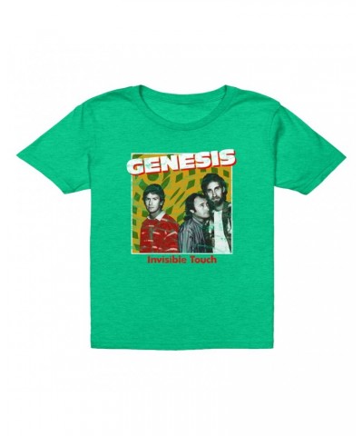 Genesis Kids T-Shirt | Invisible Touch Throwback Poster Distressed Kids T-Shirt $11.48 Kids