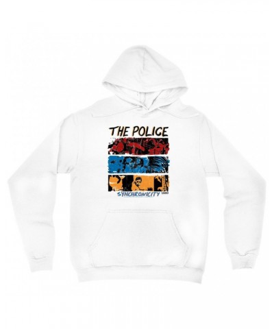 The Police Hoodie | 1983 Synchronicity Tour Distressed Hoodie $14.78 Sweatshirts