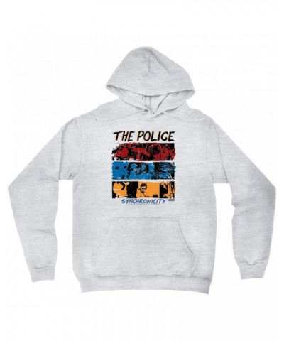 The Police Hoodie | 1983 Synchronicity Tour Distressed Hoodie $14.78 Sweatshirts