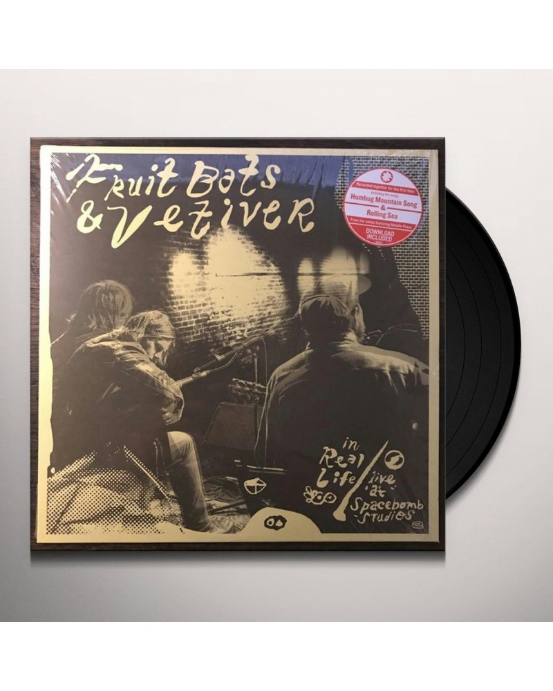 Fruit Bats In Real Life (Live At Spacebomb Studios) Vinyl Record $8.85 Vinyl