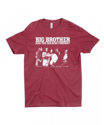 Big Brother & The Holding Company T-Shirt | Featuring Janis Joplin Black and White Photo Big Brother and The Holding Co. Shir...