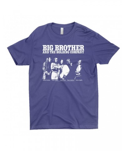 Big Brother & The Holding Company T-Shirt | Featuring Janis Joplin Black and White Photo Big Brother and The Holding Co. Shir...