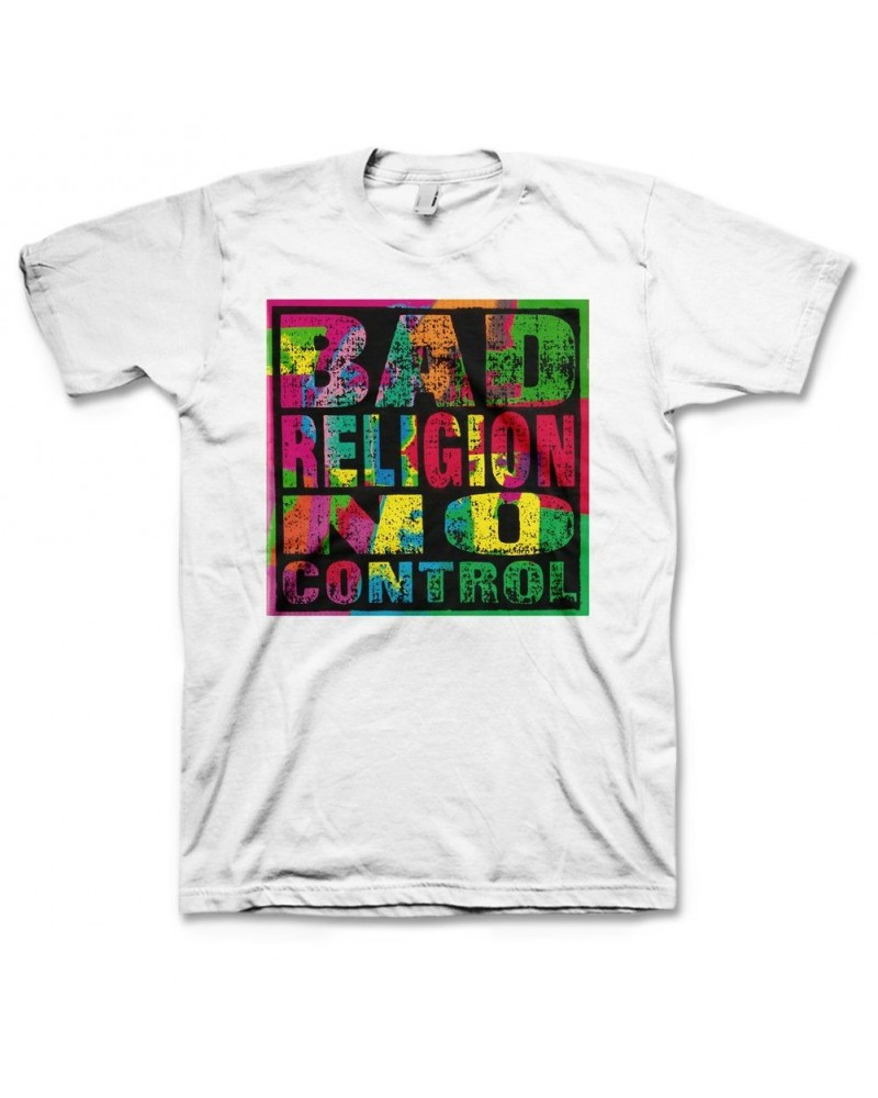 Bad Religion No Control T-Shirt (White) $10.97 Shirts