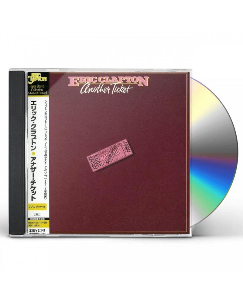 Eric Clapton ANOTHER TICKET (MINI LP SLEEVE) CD $16.87 Vinyl