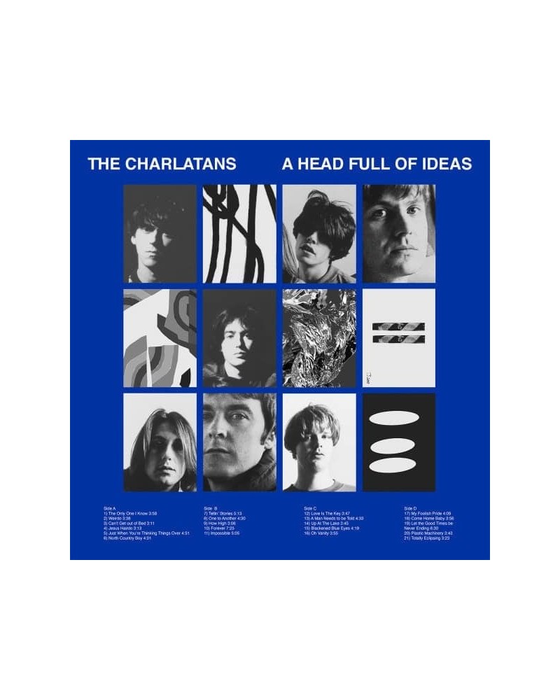 The Charlatans HEAD FULL OF IDEAS Vinyl Record $60.16 Vinyl