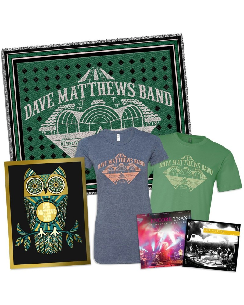 Dave Matthews Band Live Trax Vol. 36: Alpine Valley 2-DVD / 3-CD Set + Poster + Throw Blanket + Tee + Encore Trax Bonus $53.2...