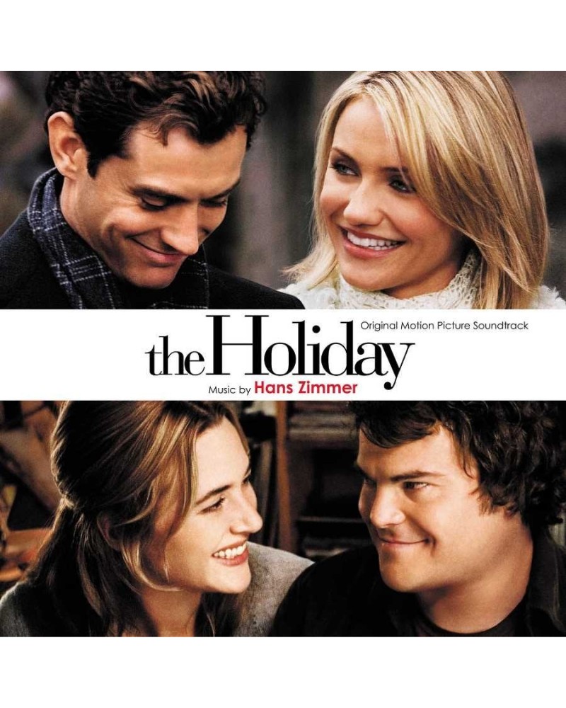 Hans Zimmer HOLIDAY Original Soundtrack (WHITE VINYL) Vinyl Record $12.48 Vinyl