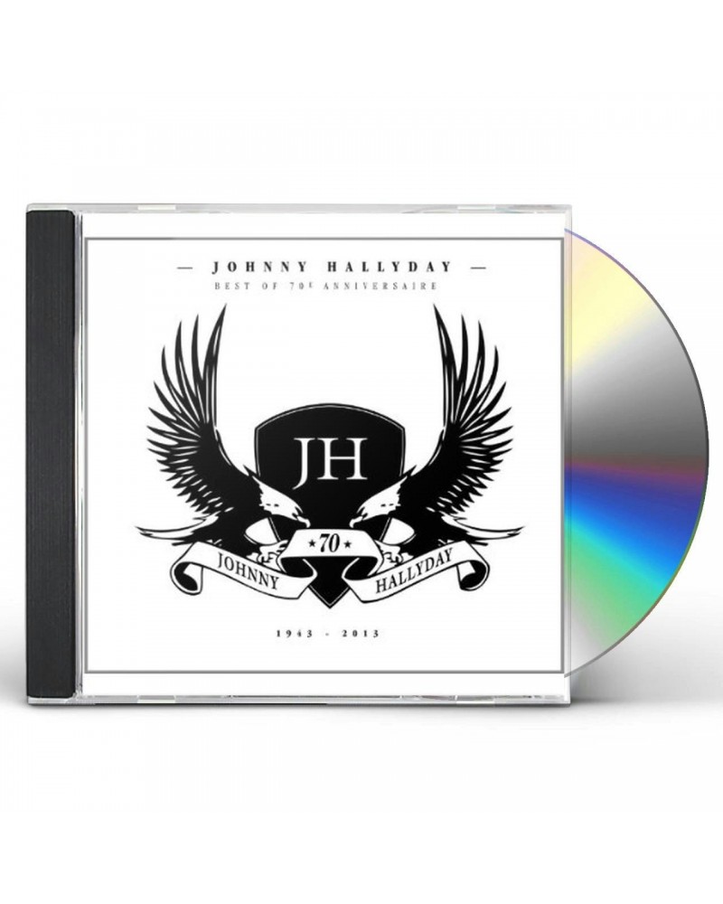 Johnny Hallyday 70 YEAR ANNIVERSARY CD $7.59 CD