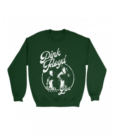 Pink Floyd Sweatshirt | Live In Concert Distressed Sweatshirt $10.83 Sweatshirts