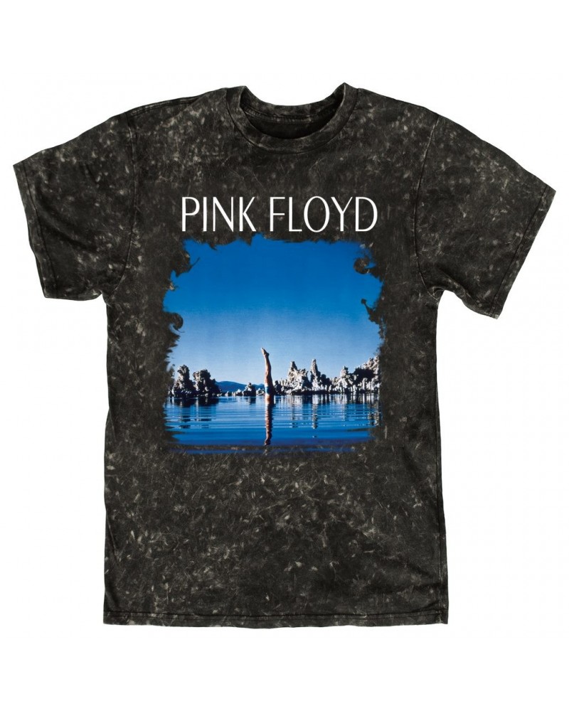 Pink Floyd T-shirt | The Diver Design Mineral Wash Shirt $14.38 Shirts