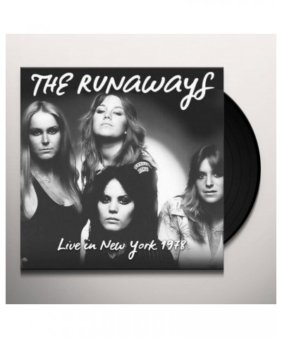 The Runaways Live In New York 1978 Vinyl Record $11.79 Vinyl