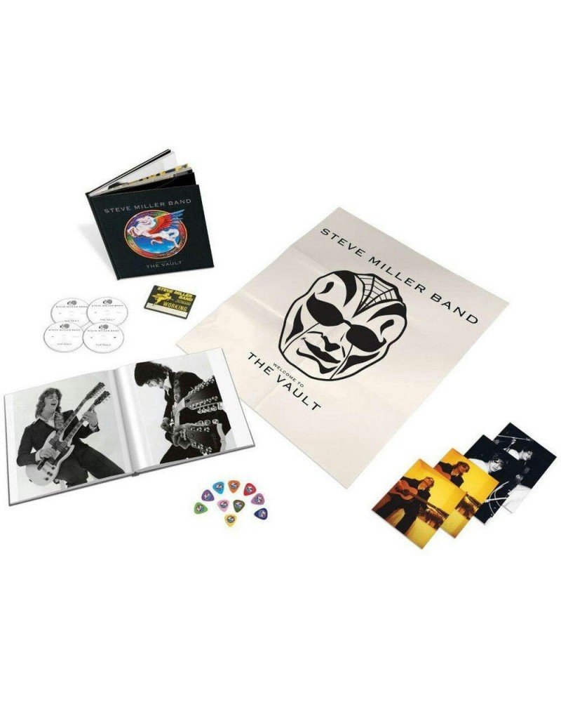 Steve Miller Band Welcome To The Vault (3 CD/DVD Box Set) $32.80 CD