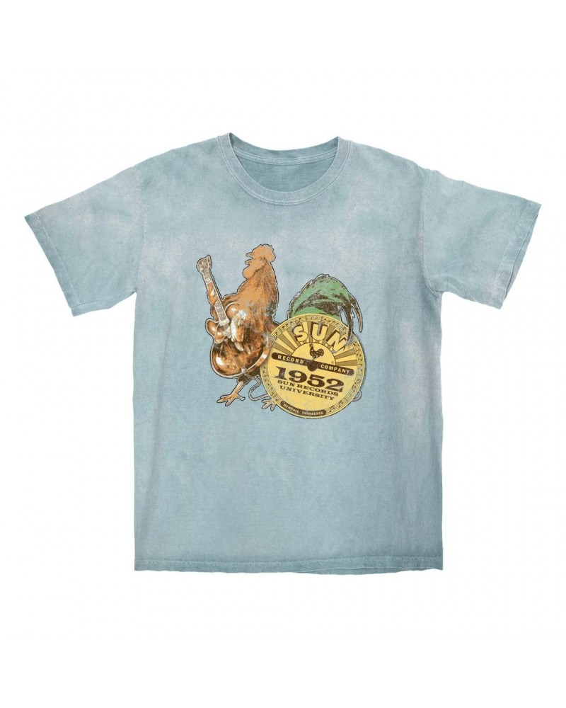 Sun Records T-shirt | 1952 Red Rooster University Color Blast Shirt $11.98 Shirts