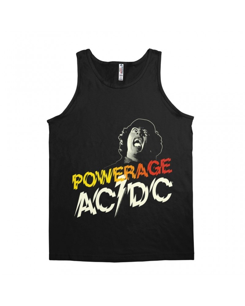 AC/DC Unisex Tank Top | Powerage Logo Shirt $8.98 Shirts