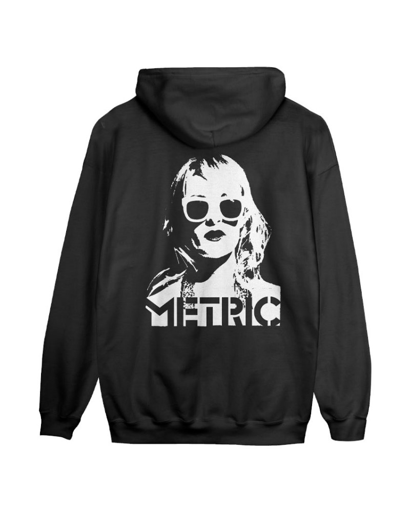 Metric Emily Face Zip Hoodie $28.80 Sweatshirts