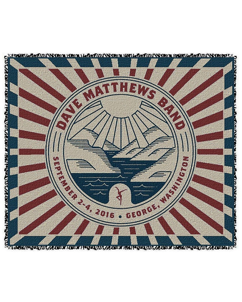 Dave Matthews Band Gorge 2016 Woven Blanket $32.20 Blankets