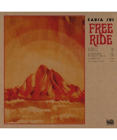 Causa Sui Free Ride Vinyl Record $13.20 Vinyl