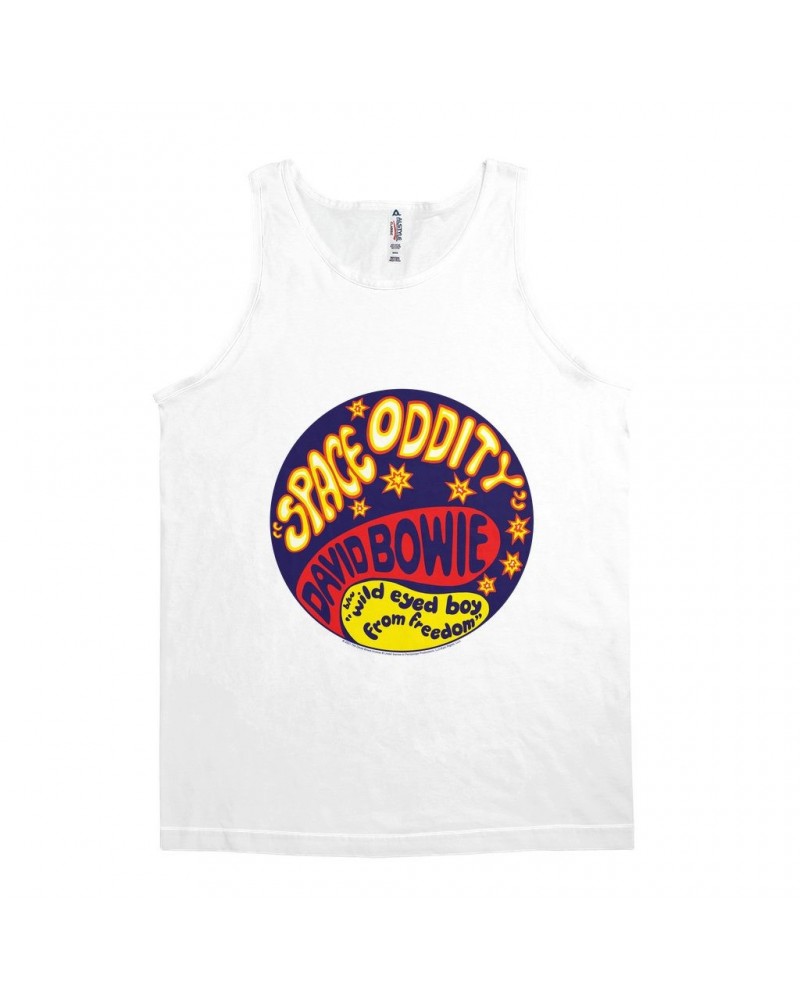 David Bowie Unisex Tank Top | Space Oddity Shirt $8.73 Shirts