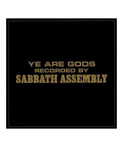 Sabbath Assembly Ye Are Gods Vinyl Record $6.04 Vinyl