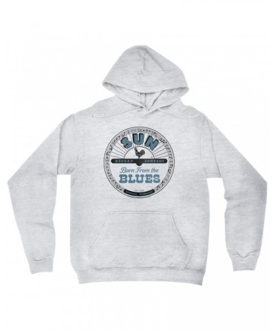 Sun Records Hoodie | Memphis Tennessee Born From The Blues Hoodie $19.18 Sweatshirts