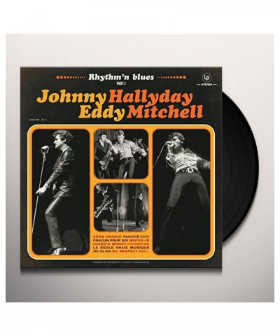 Johnny Hallyday RYTHM & BLUES PART Vinyl Record $7.40 Vinyl