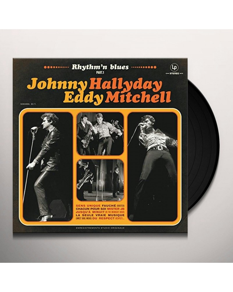 Johnny Hallyday RYTHM & BLUES PART Vinyl Record $7.40 Vinyl