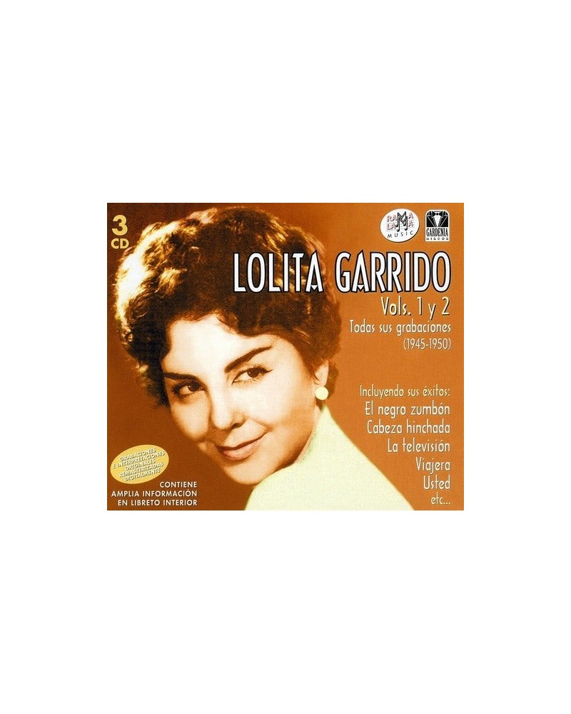 Lolita Garrido TODAS SUS GRABACIONES (1945 - 1950) CD $8.33 CD