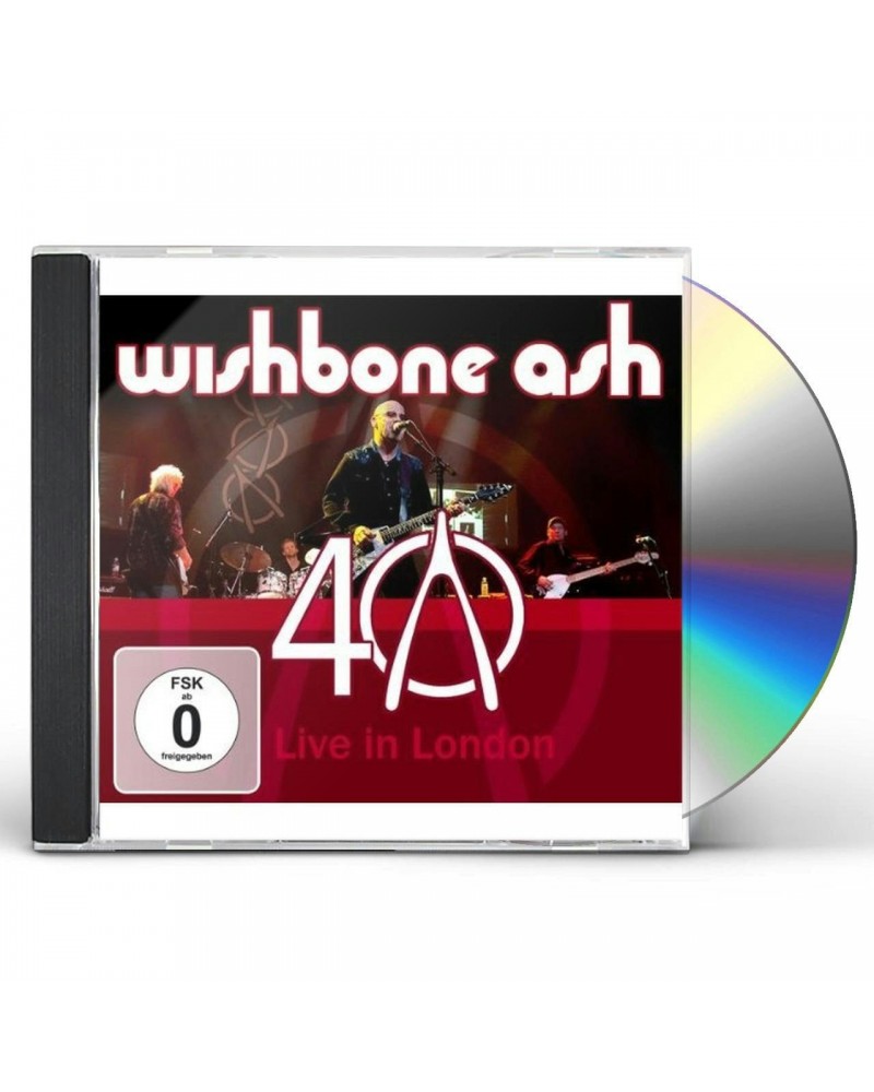 Wishbone Ash 40TH ANNIVERSARY CONCERT-LIV CD $12.09 CD