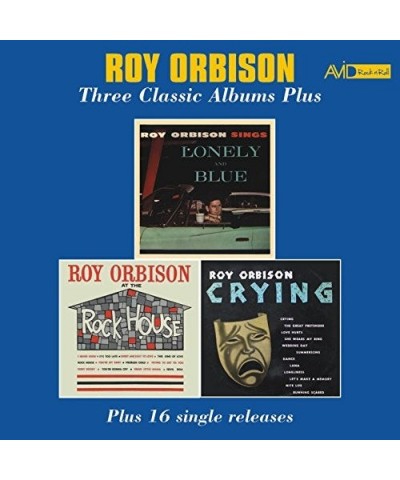 Roy Orbison LONELY & BLUE / AT THE ROCK HOUSE / CRYING CD $8.82 CD