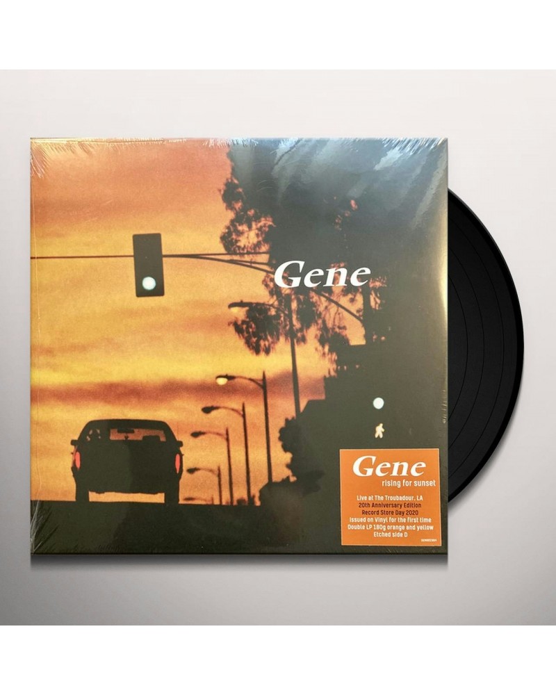 Gene Rising For Sunset Vinyl Record $14.70 Vinyl