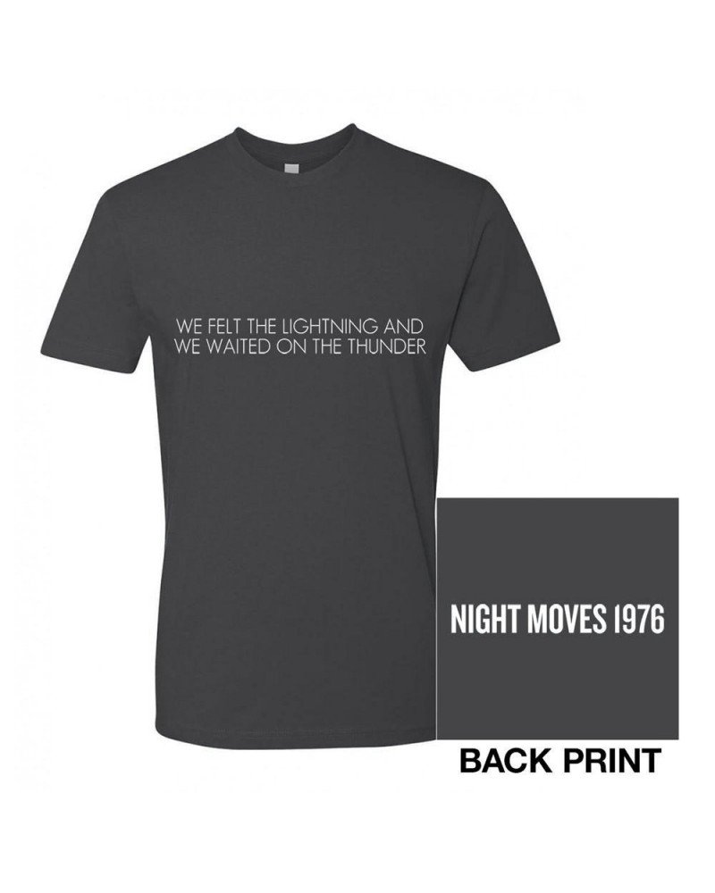 Bob Seger & The Silver Bullet Band Night Moves Lyric Tee $9.98 Shirts