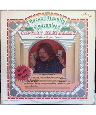 Captain Beefheart & His Magic Band UNCONDITIONALLY GUARANTEED Vinyl Record $15.00 Vinyl