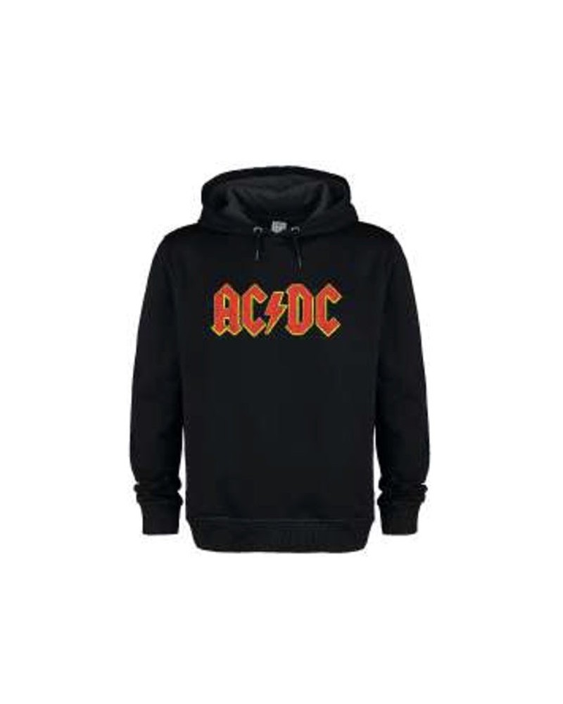 AC/DC Vintage Hooded Sweatshirt - Amplified Logo $29.40 Sweatshirts