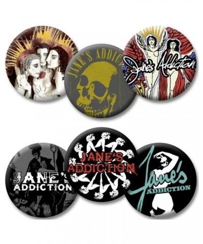 Jane's Addiction Logo Button Set $4.60 Accessories