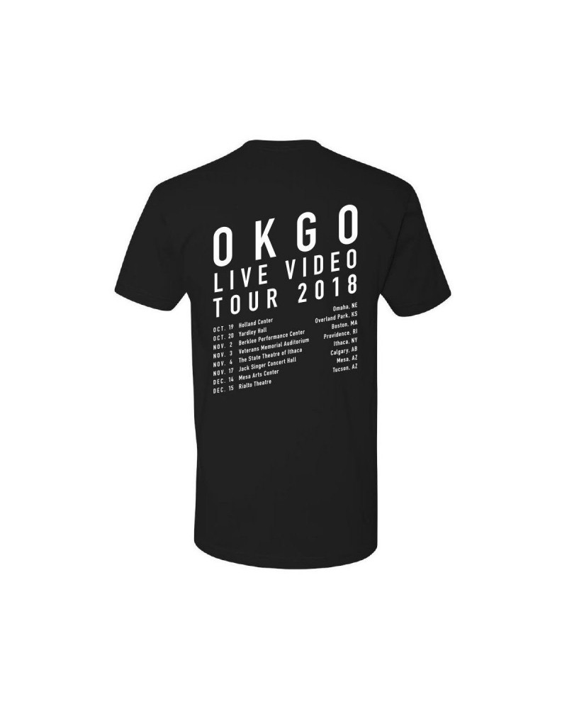 OK Go 2018 Youth Tour Tee (Black) $5.00 Shirts