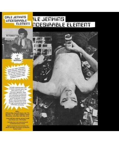 Dale Jenkins Undesirable Element Vinyl Record $8.57 Vinyl