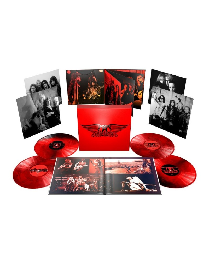 Aerosmith Greatest Hits (4LP Super Deluxe Edition Colour vinyl + book-style sleeves + posters) $75.24 Vinyl