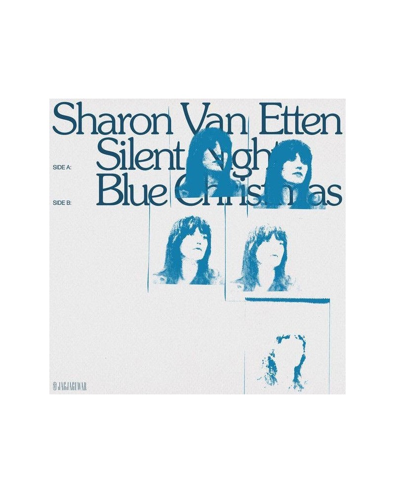 Sharon Van Etten SILENT NIGHT / BLUE CHRISTMAS (CLEAR BLUE) Vinyl Record $3.91 Vinyl