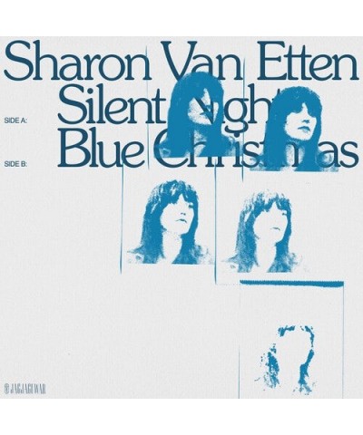 Sharon Van Etten SILENT NIGHT / BLUE CHRISTMAS (CLEAR BLUE) Vinyl Record $3.91 Vinyl