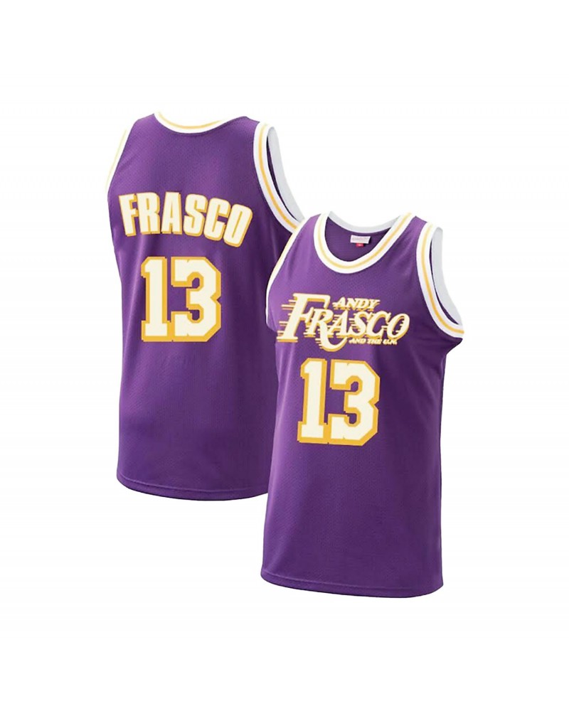 Andy Frasco & the U.N. Andy Frasco | Custom Lakers Jersey - Purple $26.25 Shirts