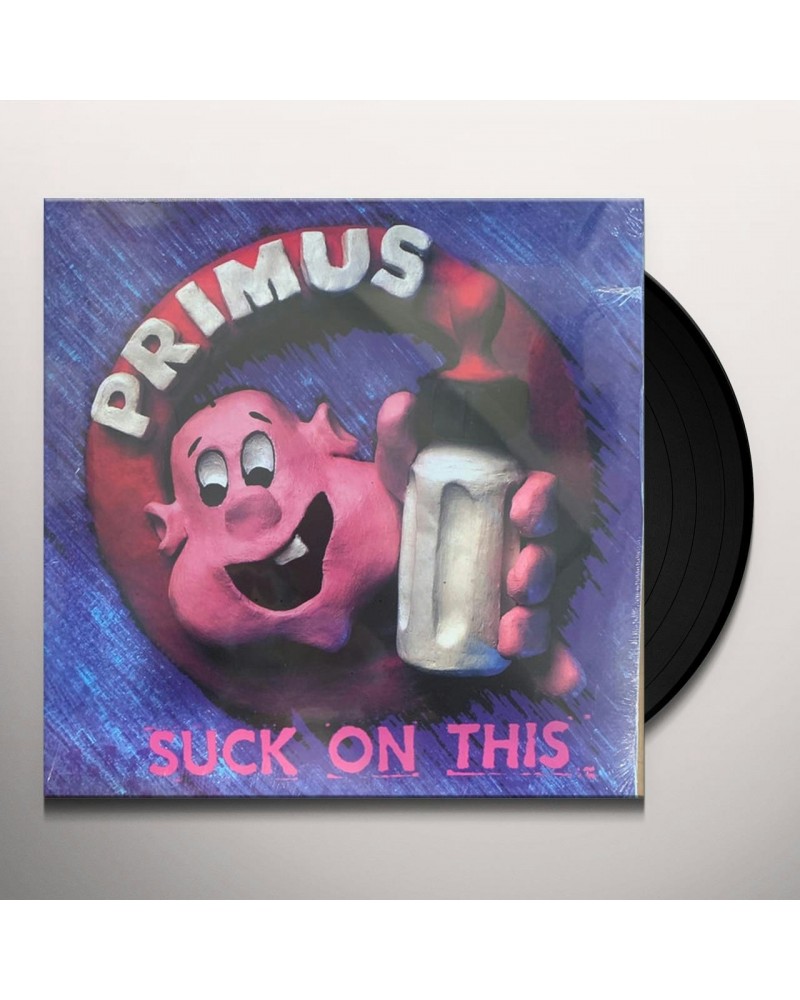 Primus SUCK ON THIS (COBALT BLUE VINYL/REMASTERED/REISSUE) Vinyl Record $7.74 Vinyl